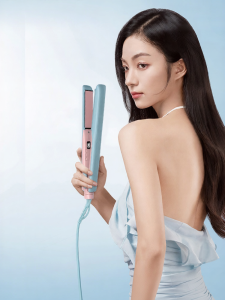 CONFU | Bàn Chải Uốn Tóc 2 Trong 1 Kington KF-559 Iron Ủi Tóc Chống Nhiệt 40W-59W Bảo Hành Toàn Quốc 12 Tháng