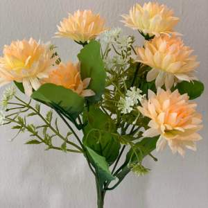 Bunga krisan mini buket palsu artificial imitasi dekorasi lamaran