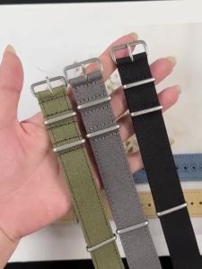 High Quality Nylon Watch Strap Green Black Blue Band Military Casual Watchband Army Sport Bracelet Replacement 20mm 22mm Belts