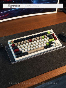 Ailightsone Acrylic Keyboard Stand Riser Computer Desktop Heightened Keyboard Support Bracket Inclined Ergonomic Design