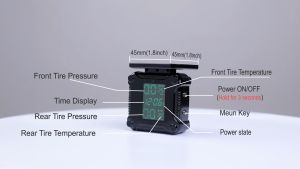 TPMS MOTOR M7M9 M11 SENSOR TEKANAN WIRELESS SOLAR PANEL PRESSURE MONITORING SYSTEM MOTORCYCLE M7M9M11