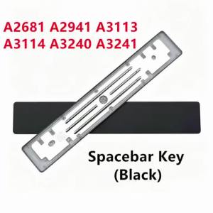Phím Cách Chữ Nhật Màu Đen Cho MacBook Air 13" 15" Tương Thích Với Các Mẫu A2681 A2941 A3113 A3114 A3240 A3241 Thay Thế Cho Năm 2022-2025