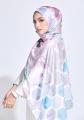 Deana Fleur Satin Shawl - Long Shawl / Muslimah Shawl / Tudung Panjang / Muslimah Scarves / Satin Shawl / Long Hijab / Rectangle Shawl. 