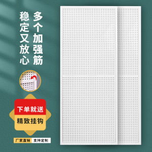 Wall-Mounted Caddy Board Shelf with Frame Mobile Phone Case Display Stand Storage Organizer Iron Material Multi-Functional Rack