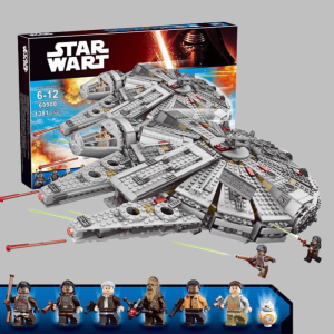 มีสินค้าในสต็อก 1381 ชิ้น ชุดยานอวกาศสงครามพันธุ์พิเศษ Space Millennium War Ship รุ่น Falcon Alien MINI 75105 ตัวต่อโมเดลฟิกเกอร์ ของเล่นบล็อก ของขวัญ