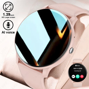 LIGE Original Smart Watch for Men and Women Wireless Call Voice Assistant Health Fitness Tracker 50 Meter Waterproof Multiple Sport Modes Watches Jam Tangan Pintar Lelaki