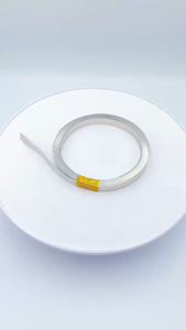 Kẽm Đơn hàn cell Pin 18650 rộng 8mm dày 0.15mm (Cuộn 1m)