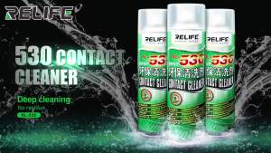 CONTACT CLEANER RELIFE RL-530 550ML CAIRAN PEMBERSIH KACA LCD DAN PCB