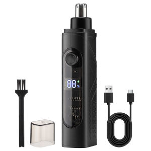 Ms.Dear | Rechargeable Nose Hair trimmer and Facial Hair remover for Men Nose Hair Shaver for nasal clearance - portable grooming tool for