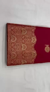 [PRE ORDER : 10 DAYS] Designer Soft Banarasi Silk Saree with Exclusive Jacquard Border & Heavy Blouse Piece_6086 _ ( Normal or Ready to Wear Saree)