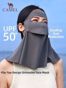 CAMEL | Khẩu Trang Chống Tia UV UPF50+ Hít Thở Uống Nước