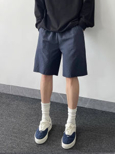 Quần Short Thể Thao Nhanh Khô Mỏng Mùa Hè Màu Xanh Lam 4 Điểm Cho Nam Quần Short Nam Ngắn Không Đến Đầu Gối