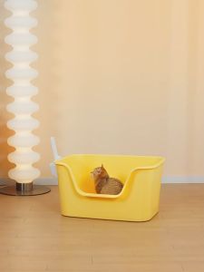 coolpet 🐶 กระบะทรายแบบจัมโบ้ กระบะทรายแมวขนาดใหญ่ ห้องน้ำแมวใหญ่ หนา แข็งแรง สินค้าพร้อมส่ง