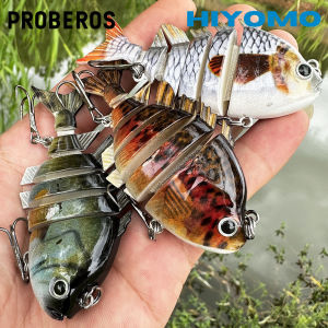 PROBEROS Jointed Fishing Lure Sinking 8cm 16g Artificial Hard Bait Lifelike 3D Eyes Swimbait Topwater Crankbait Bass Trout Fishing Accessories