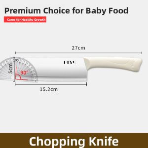 GANGWO | Baby-Friendly Kitchen Knife Set with Cutting Board 2-in-1