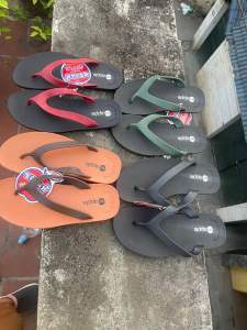 Dép tông namdép kẹptông đi biển Dép nam quai chéoquai ngang thái lan/sẵn kho mầu ngẫu nhiên