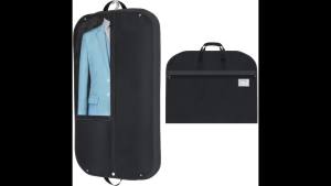 Suit Travel Bag Suit Bag 43x24x4 Clothes Covers Bag with Carrying Handle with Zipper Foldable Waterproof for Travel Business