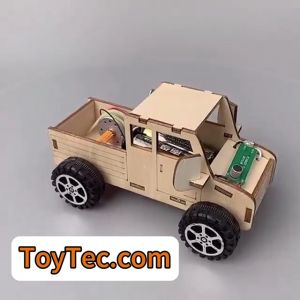 รถควบคุมด้วยเสียง voice controlled car DIY ไม้การทดลองวิทยาศาสตร์ของเล่นเด็ก การเรียนรู้ของเล่นสำหรับเด็ก ของเล่นเด็ก ของเล่นไม้ DIY