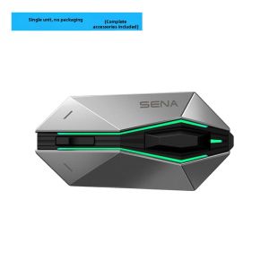Sena | Waterproof Noise Cancelling Motorcycle Helmet Bluetooth Headset with Intercom