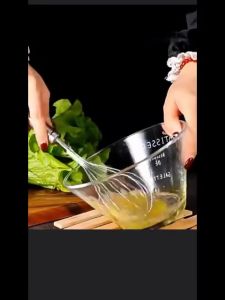 Pengocok Telur Stainless Polkadot Pengocok Telur Gagang Merah Whisk Pengocok Adonan Kue Alat Kocok