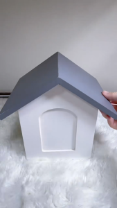 โกศสัตว์เลี้ยง โกศสัตว์เลี้ยงแบบมินิมอล ยาว4cm สูง20cm กล่องเก็บอัฐิสัตว์เลี้ยง ที่พักเพื่อนรัก ความทรงจำ สำหรับสัตว์เลี้ยง