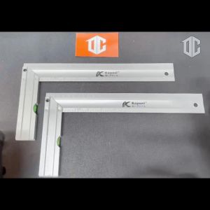 Thước Chữ L Ke Góc Vuông Thước Vuông Góc Cân Bằng 30cm Kapusi Nhật Bản Nhôm không gỉ làm vạch chia lấy dấu