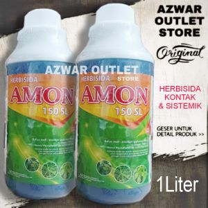 HERBISIDA AMON | KONTAK & SISTEMIK racun rumput reaksi cepat mati sampai akar