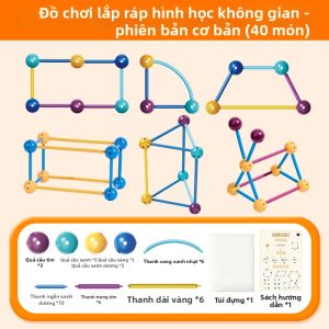QU RAN | Đồ Chơi Xếp Hình Giáo Dục cho 3-6 Tuổi