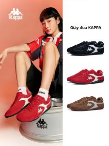 Kappa | Giày Sneaker Nữ Phong Cách Racing Casual Màu Đỏ German Army Trainer