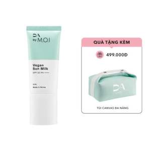 [CHÍNH HÃNG M.O.I_TẶNG TÚI] Kem chống nắng thuần chay Da by M.O.I Vegan Sun Milk SPF50 PA++++ 50ml Hồ Ngọc Hà.