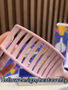 Hollow Hair Brush Anti-Static Massage Hair Comb Hair Care Beauty Hair Dyeing Comb Hair Styling Tools