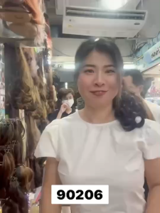 วิกหางม้าหนีบ ฟ้าใสวิกผม CALAWIGS หางม้าหนีบ รหัส หางม้าหนีบลอน 90206