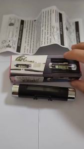 Đồng Hồ Nhiệt Kế Ô Tô Kỹ Thuật Số LCD 2 Trong 1 Di Động Có Đèn Nền Xanh Dương Dành Cho Phụ Kiện Nội Thất