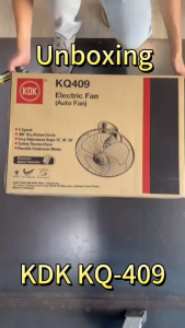 KDK KQ409 AUTO FAN 5 SPEED ADJUSTABLE 360 DEGREE OSCILLATION (40cm/16").