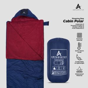 Sleeping Bag Camping Dewasa Cabin Polar Series Antarestar Traveling Adventure Nyaman Hangat