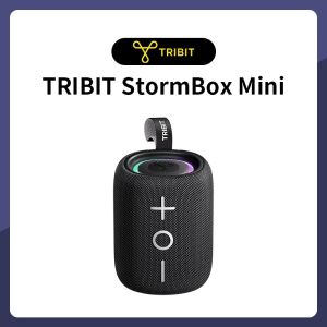 Loa Bluetooth Di Động Tribit StormBox Mini 12W Chống Nước IPX7 Đèn LED Thời Gian Chơi Nhạc 12 Giờ Ghép Nối TWS 360 Độ ° Âm Thanh Cho Cắm Trại
