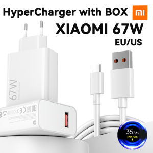 Xiaomi | Original XIAOMI 67W Charger Cargador Hyper Turbo Charge Adapter 67W Fast Charging Cable Mi 15T 13T 17T 12 Lite Poco X5 Pro F5 F4