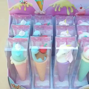 Penghapus Karakter Es Krim Lucu Imut Hapusan Ice Cream Qihao QH 8418