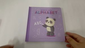 Learn ABC Alphabet Mindful Baby Board Book For Kids To Learn A to Z Mindfully (Hardcover)