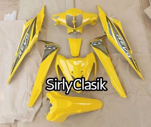 Cover Body Fullset Halus Kasar Honda Revo Lama 2007 s/d 2009 Warna Kuning