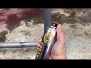 CAT SEMPROT CHROME 350ML CAT ANTI KARAT METALIC WARNA STAINLESS CROM