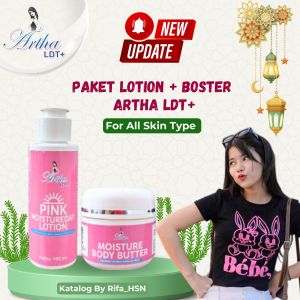 ( PAKET LOTION & BOOSTER) ARTHA LDT (body lotion + body booster ) PROMO TERBATAS
