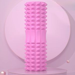 Solid Foam Roller Muscle Relaxation Leg Massage Professional Wolf Tooth Stick Yoga Column Equipment Leg Massager