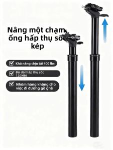 Cọc Yên Xe Đạp TESNO Có Thể Điều Chỉnh Dành Cho Xe Đạp Địa Hình Và Xe Đạp Đường Trường Đường Kính 30.9/31.6mm Giảm Xóc Có Thể Điều Chỉnh Độ Cao Bằng Tay.