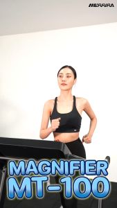 MERRIRA ลู่วิ่งไฟฟ้า มอเตอร์ 4 แรงม้า ลู่วิ่ง รุ่น MT-100 Treadmill ปรับความชันได้ สายพานกว้าง 47 ซม. มี App พับเก็บได้ มีที่วางไอแพด Merrira Mt 100 - Lazada