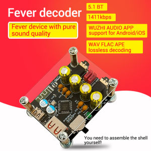 FocusAi ZK-PT2 Car Blue-tooth 5.1 MP3 WAV Decoding Board Speaker Amplifier Audio Module