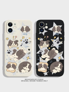 Creative Graffiti Dog iPhone 15 pro Max Apple 14 plus Xiaomi 13u Huawei P60 Nova11 Honor Vivo X100 Couple Phone Case Protection