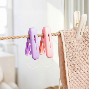 No-Trace Windproof Laundry Clips for Underwear Socks Towels 12 Pieces