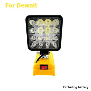 For Dewalt 18V Li-ion Battery Cordless LED Work Light 3 Inch Flashlight Portable Emergency Flood Lamp Camping Lamp