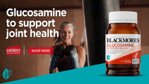 ส่งฟรี Blackmores Glucosamine Sulfate 1500Mg Joint Health Vitamin 180 Tablets Exp10/2027